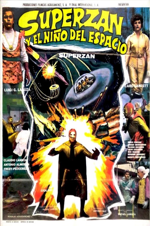 Movie poster for Superzan and the Space Boy (1973)