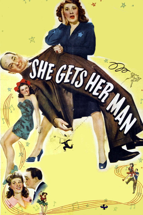 Movie poster for She Gets Her Man (1945)