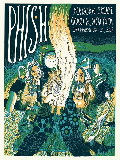 Movie poster for Phish 2018-12-31 Madison Square Garden, New York, NY (2018)