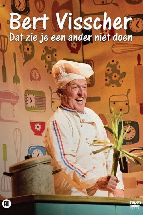 Movie poster for Bert Visscher: Dat zie je een ander niet doen (2026)