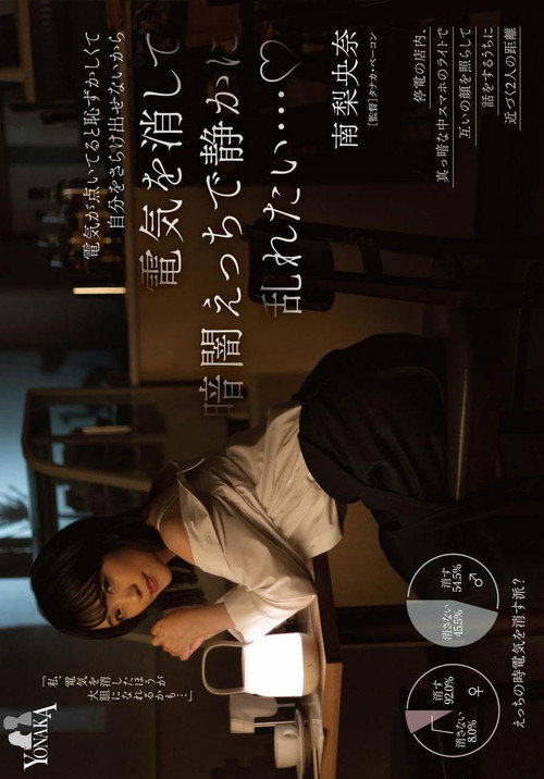 Movie poster for I Want to Quietly Lose Control in the Darkness and Have Sex… Because It’s Embarrassing to Expose Myself When the Lights Are On – Minami Riona (2023)