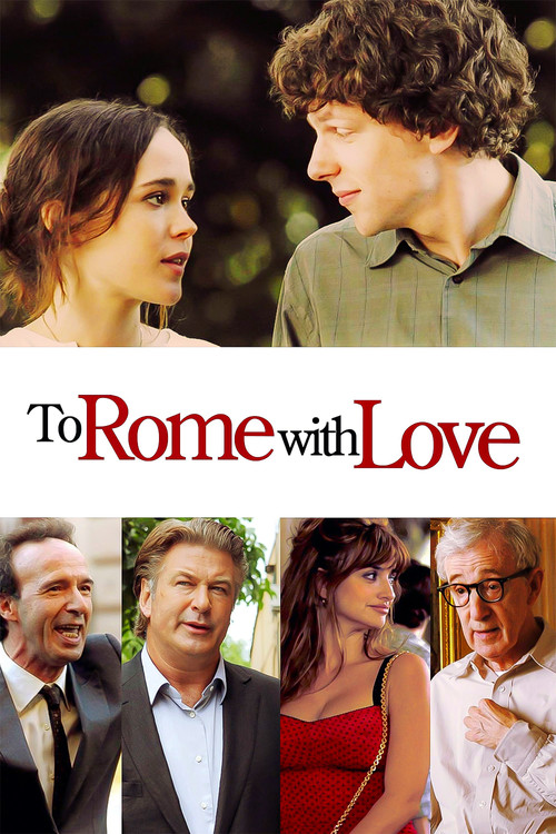 Movie poster for To Rome with Love (2012)