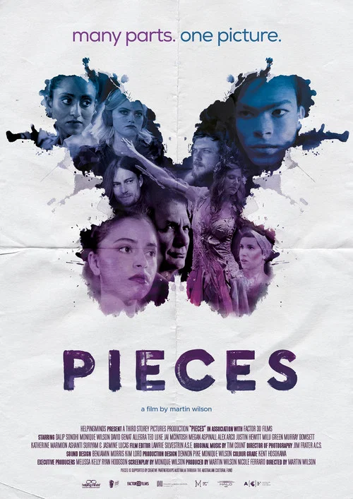 Movie poster for Pieces (2022)