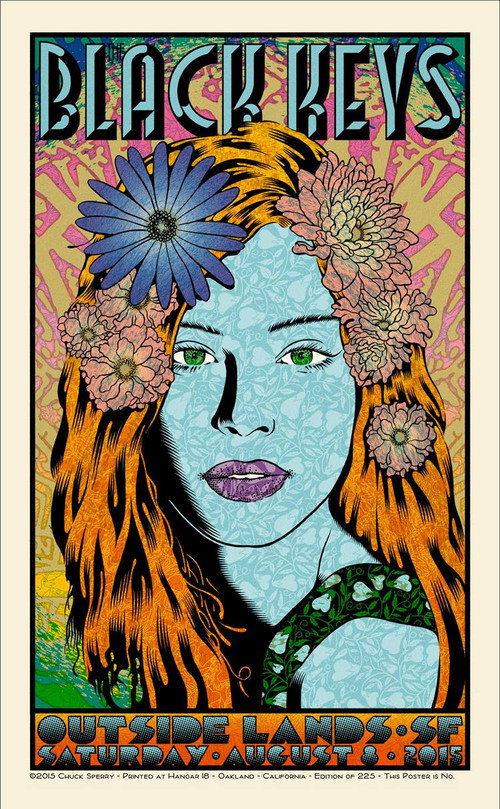 Movie poster for The Black Keys: Live at Outside Lands Music Festival 2015 (2015)