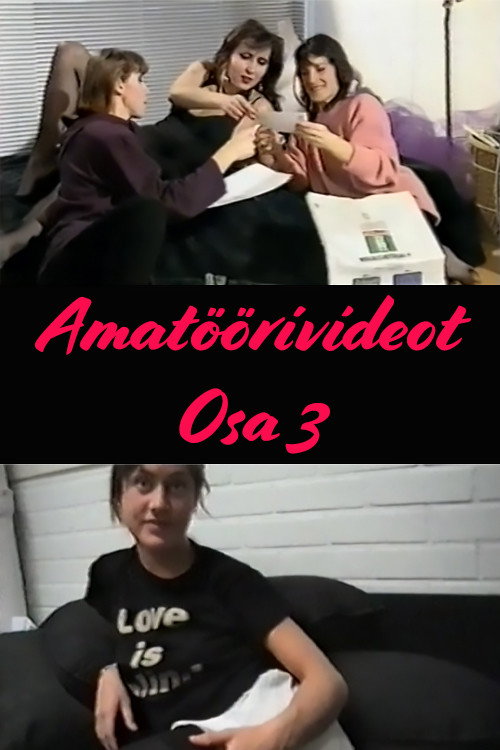 Movie poster for Amatöörivideot Osa 3 (1996)