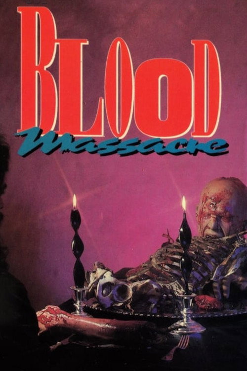 Movie poster for Blood Massacre (1987)