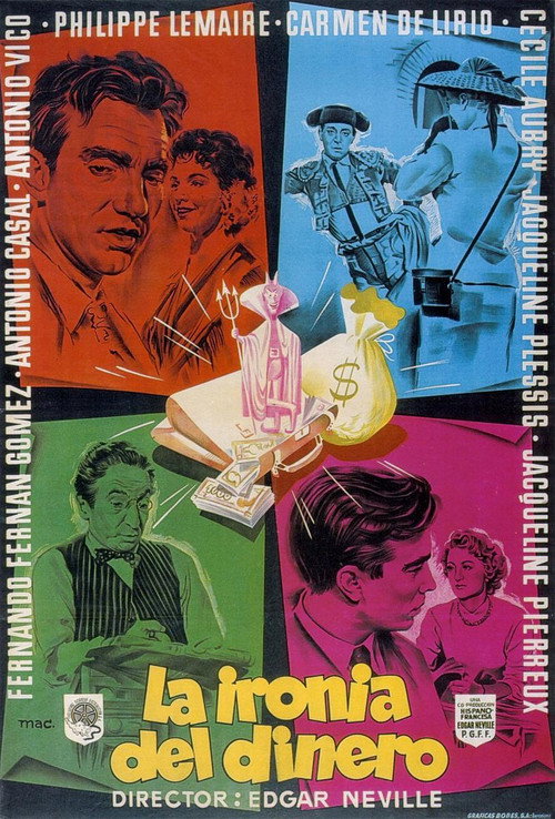 Movie poster for The Irony of Money (1957)