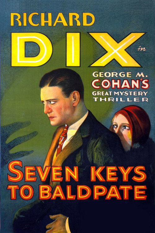 Movie poster for Seven Keys to Baldpate (1929)