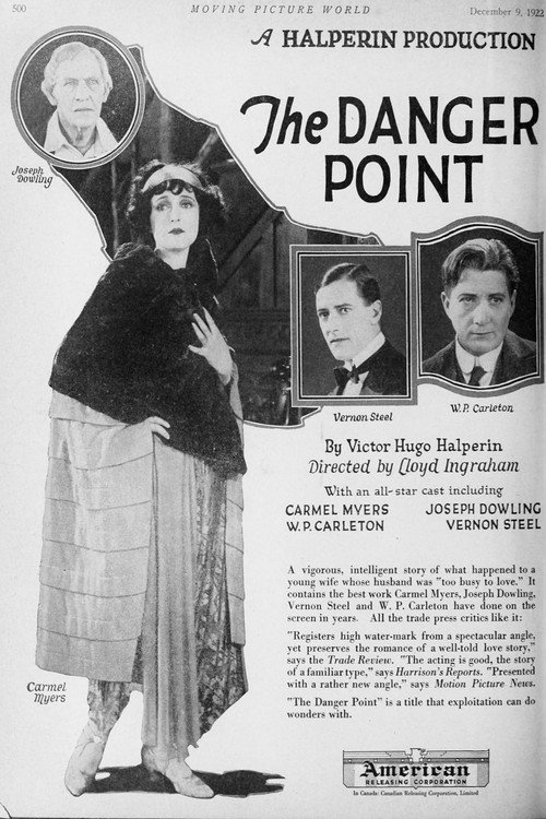 Movie poster for The Danger Point (1922)
