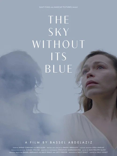 Movie poster for The Sky Without Its Blue