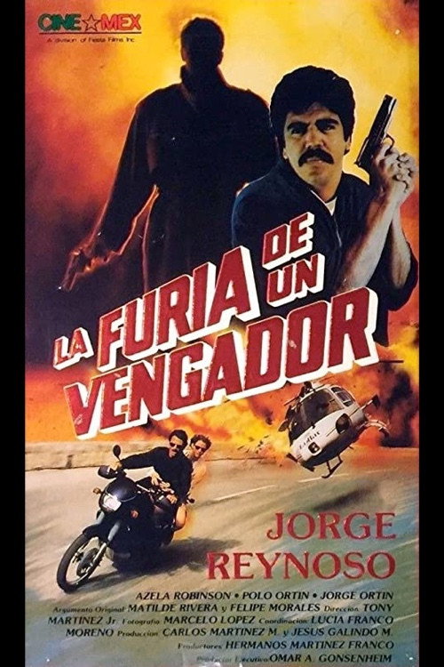 Movie poster for La furia de un vengador (1992)