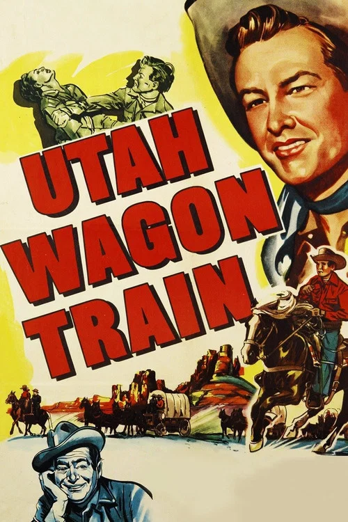 Movie poster for Utah Wagon Train (1951)