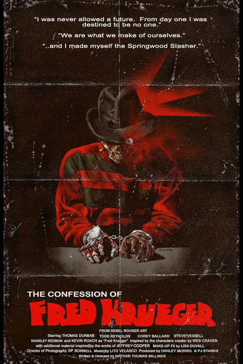 Movie poster for The Confession of Fred Krueger (2015)