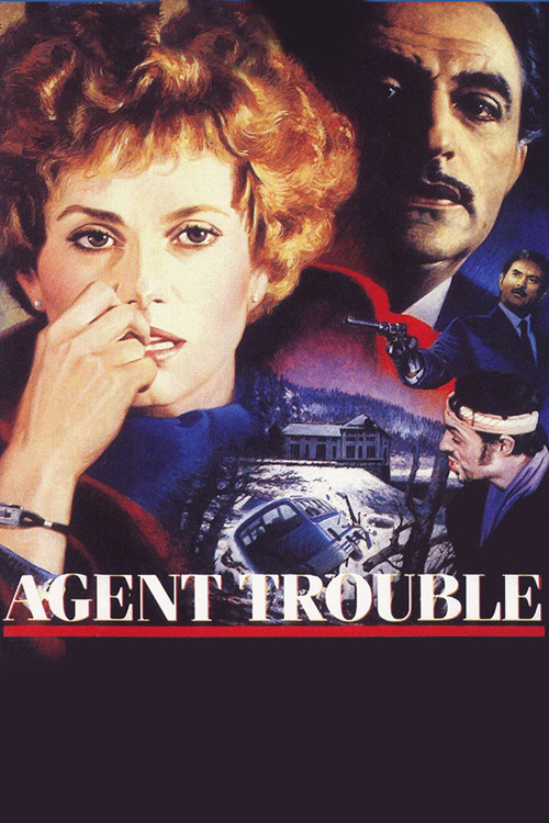 Movie poster for Agent trouble (1987)