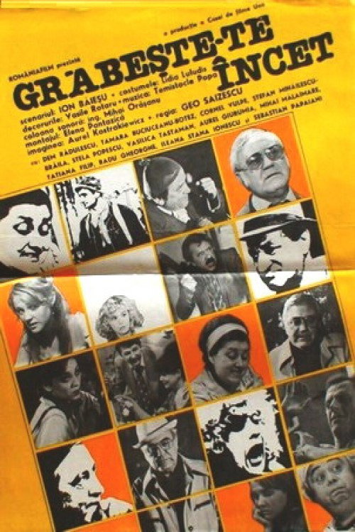 Movie poster for Hurry Slowly (1981)