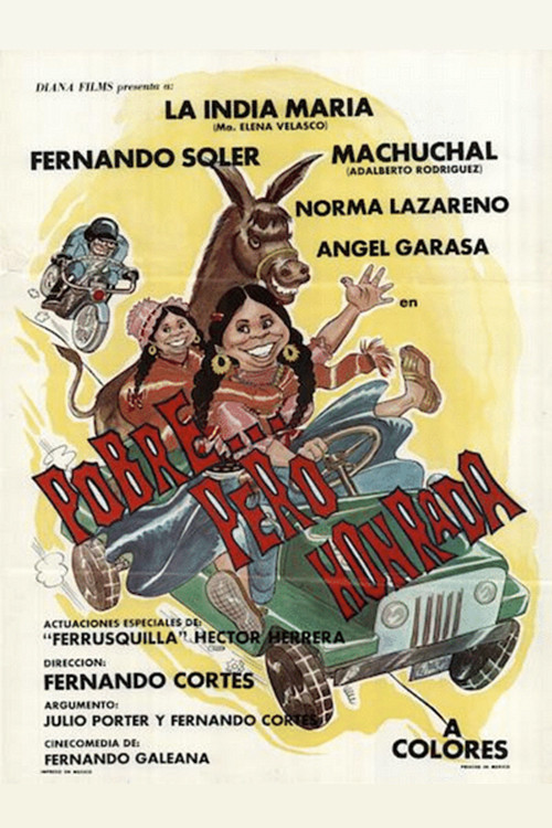Movie poster for Pobre, pero honrada (1973)