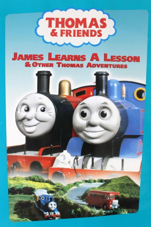 Movie poster for Thomas & Friends: James Learns a Lesson (1990)