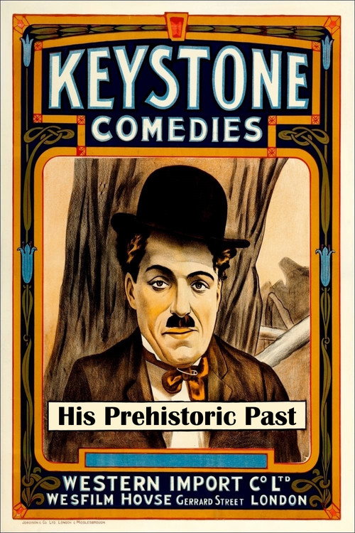Movie poster for His Prehistoric Past (1914)