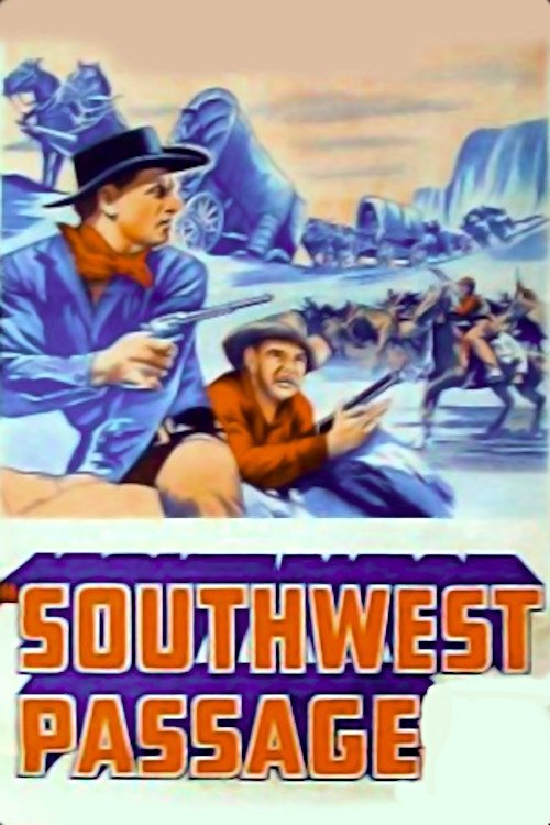 Movie poster for Southwest Passage (1954)
