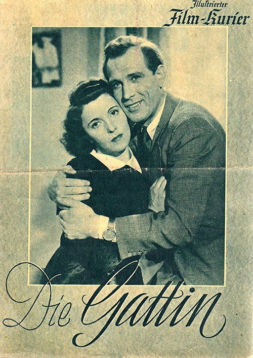 Movie poster for Die Gattin (1943)