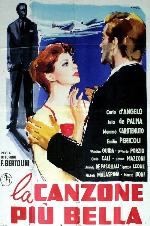 Movie poster for La canzone più bella (1957)