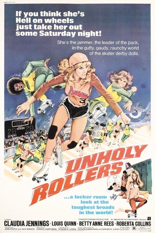 Movie poster for The Unholy Rollers (1972)