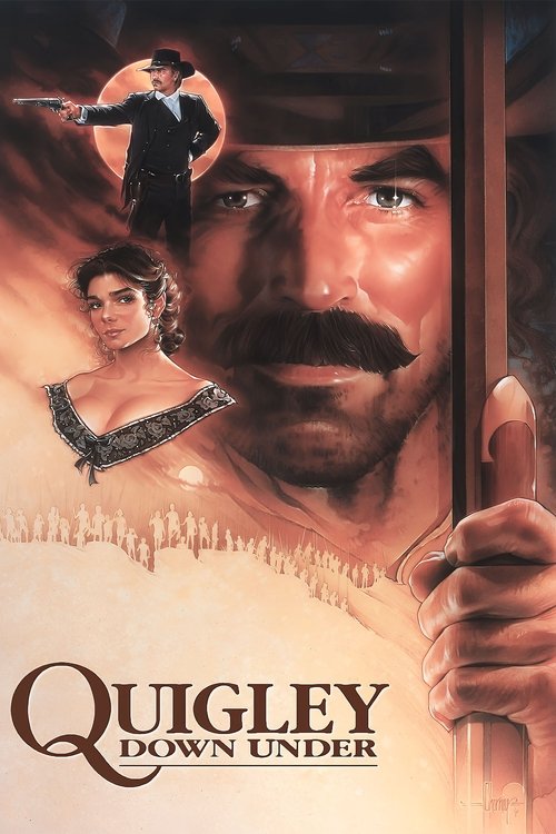 Movie poster for Quigley Down Under (1990)