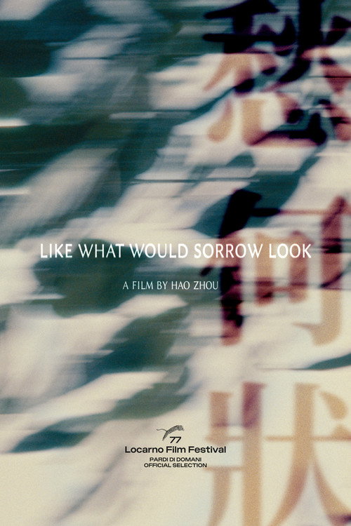 Movie poster for Like What Would Sorrow Look (2024)