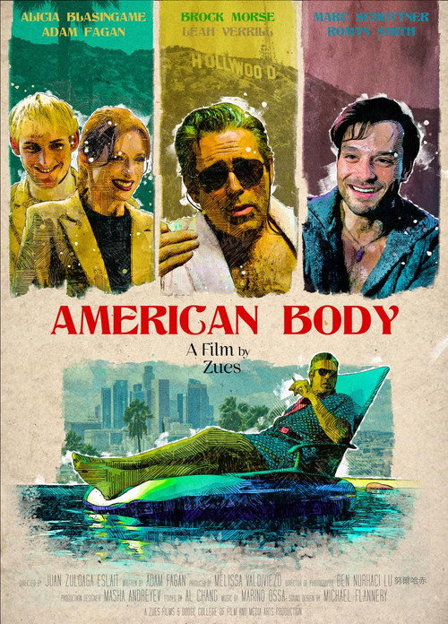 Movie poster for American Body (2023)