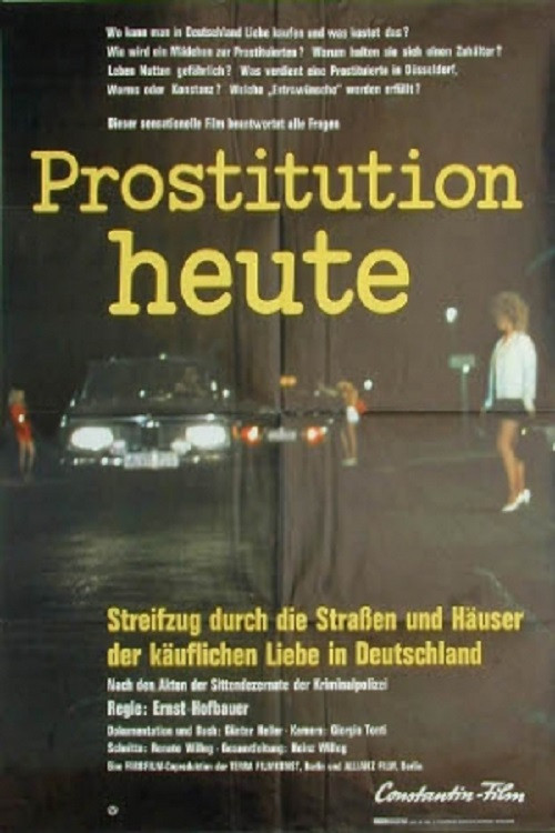Movie poster for Prostitution heute (1970)