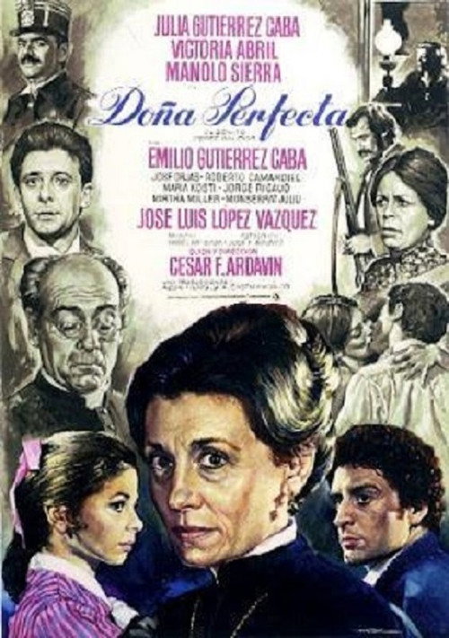 Movie poster for Doña Perfecta (1977)