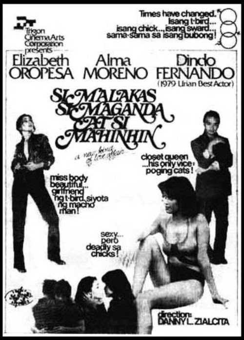 Movie poster for Si Malakas, Si Maganda, at Si Mahinhin (1980)