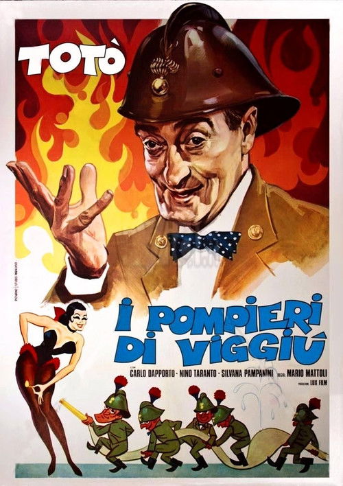 Movie poster for The Firemen of Viggiù (1949)
