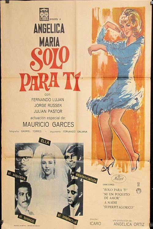 Movie poster for Sólo para tí (1966)