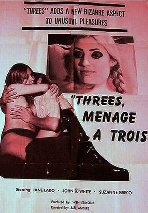 Movie poster for Threes, Menage a Trois (1968)
