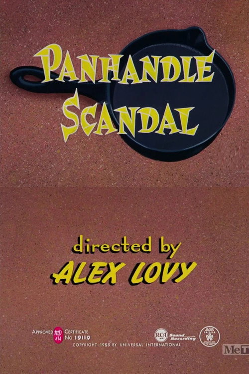 Movie poster for Panhandle Scandal (1959)