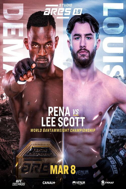 Movie poster for ARES Fighting Championship 19: Pena vs. Lee (2024)