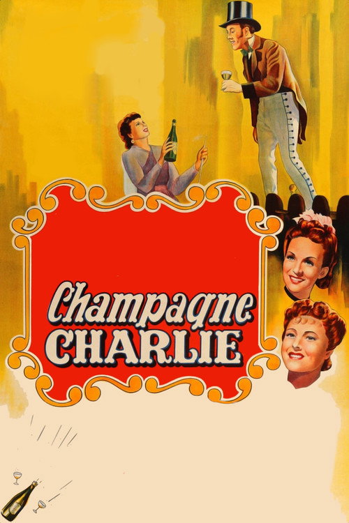 Movie poster for Champagne Charlie (1944)