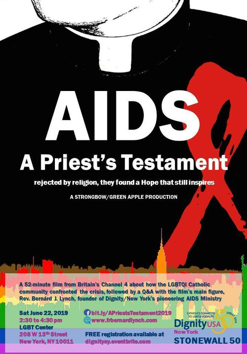 Movie poster for AIDS: A Priest's Testament (1987)