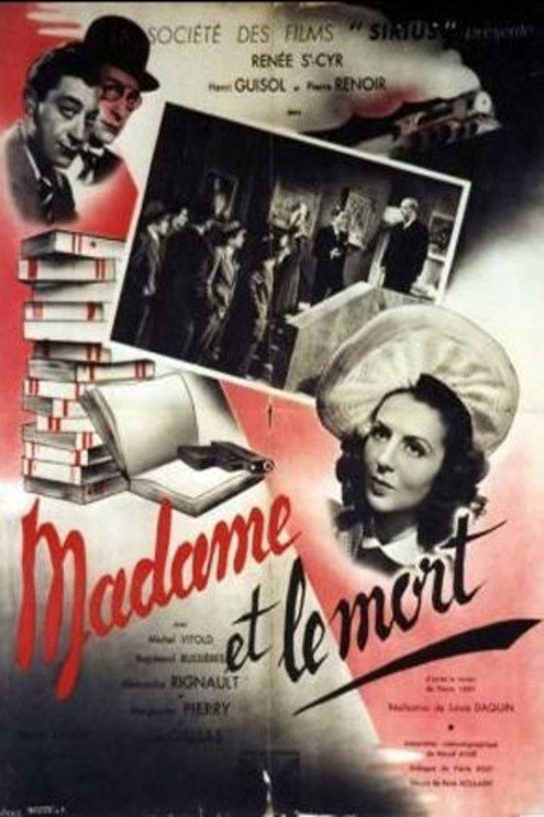 Movie poster for Madame et le mort (1943)