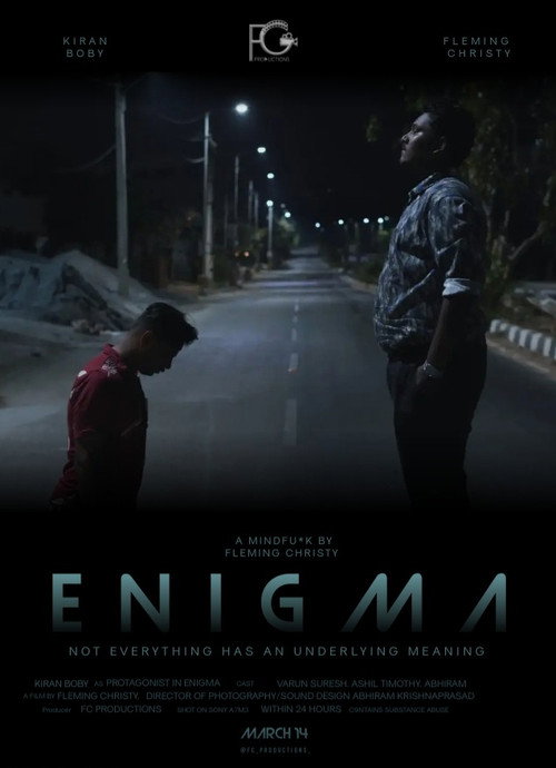 Movie poster for ENIGMA - shattered reality (2024)