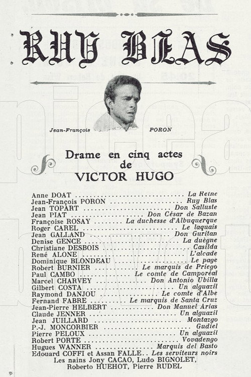 Movie poster for Ruy Blas (1965)