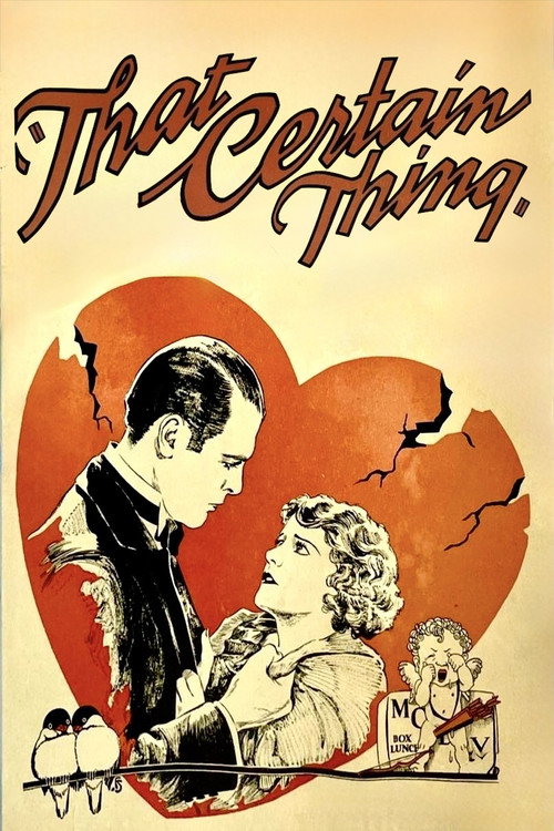 Movie poster for That Certain Thing (1928)