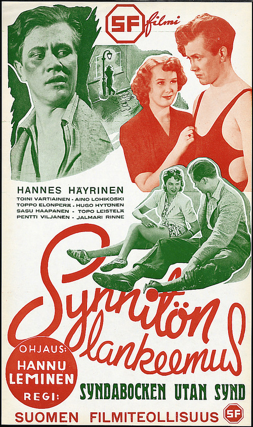 Movie poster for Synnitön lankeemus (1943)