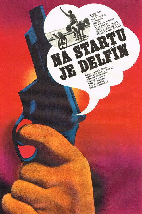 Movie poster for Na startu je delfín (1975)