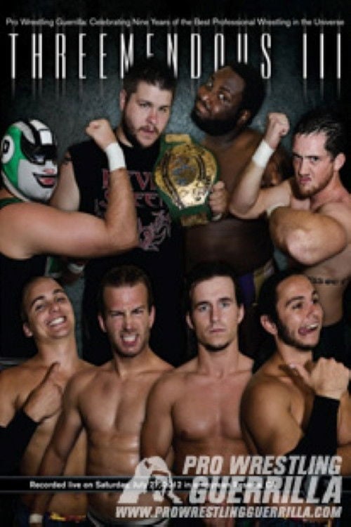 Movie poster for PWG: Threemendous III (2012)