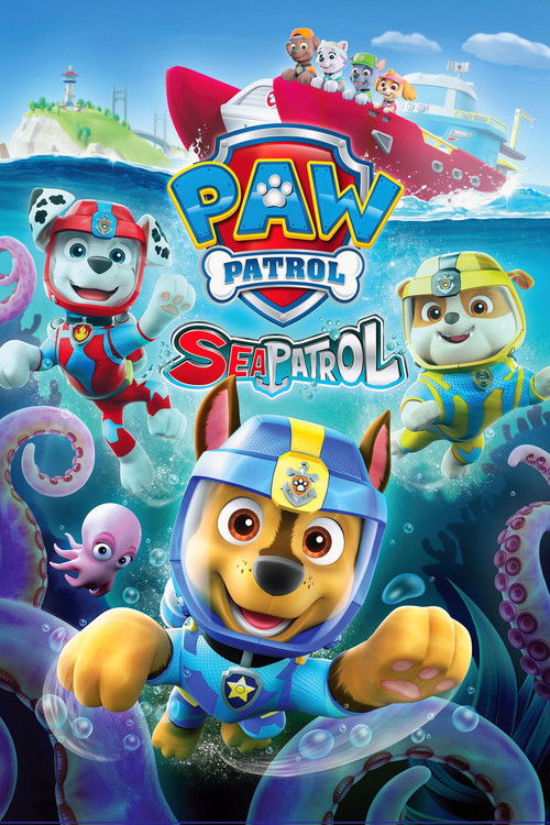 Movie poster for PAW Patrol: Sea Patrol (2018)