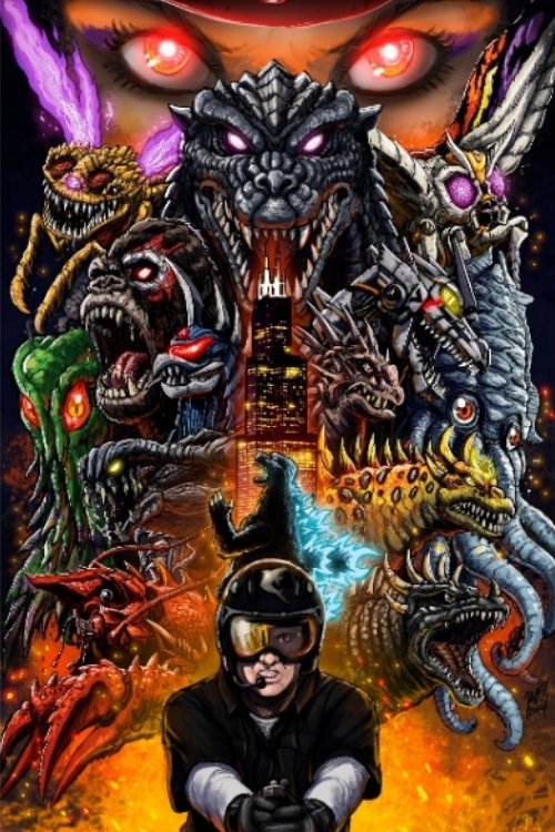 Movie poster for Godzilla Battle Royale (2014)