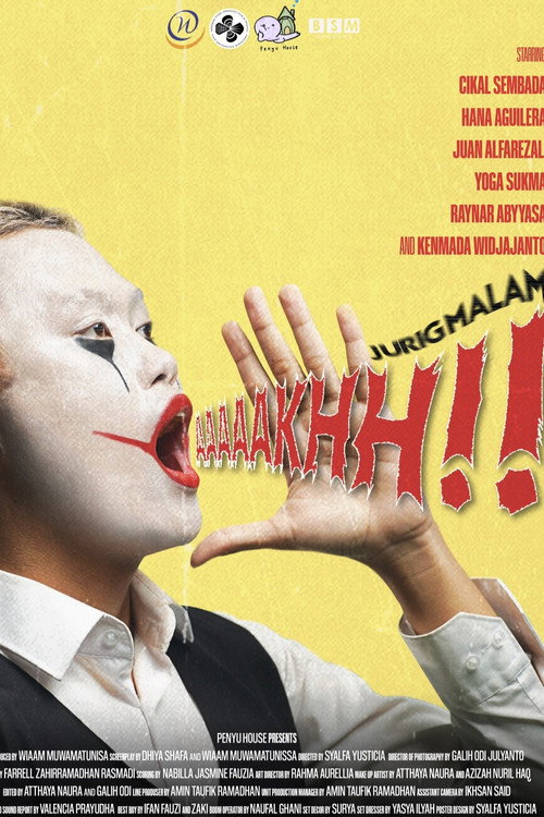 Movie poster for Jurig Malam : Aaaaaaaakhh!! (2025)