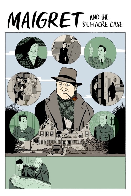 Movie poster for Maigret and the St. Fiacre Case (1959)
